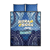 French Polynesia Bora Bora Quilt Bed Set Beach Landscape Polynesian Style LT05 - Polynesian Pride