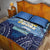 French Polynesia Bora Bora Quilt Bed Set Beach Landscape Polynesian Style