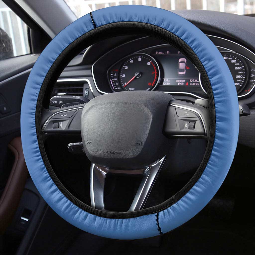French Polynesia Bora Bora Steering Wheel Cover Beach Landscape Polynesian Style LT05 - Polynesian Pride
