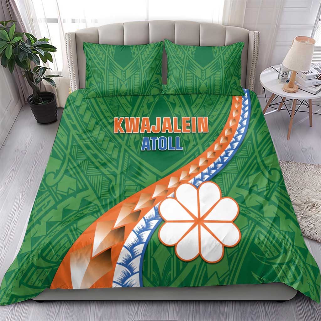 Marshall Islands Kwajalein Atoll Bedding Set Polynesian Tribal Tattoo LT05 - Polynesian Pride