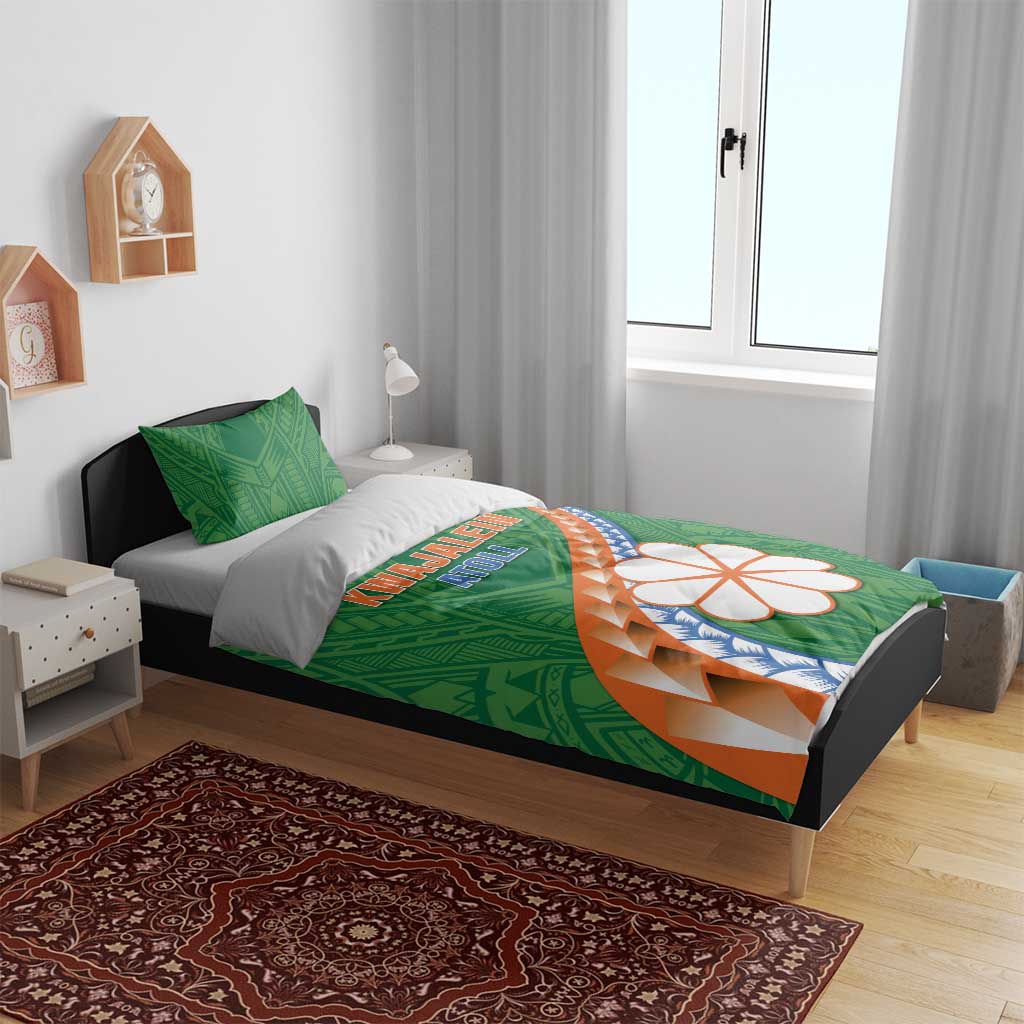 Marshall Islands Kwajalein Atoll Bedding Set Polynesian Tribal Tattoo LT05 - Polynesian Pride