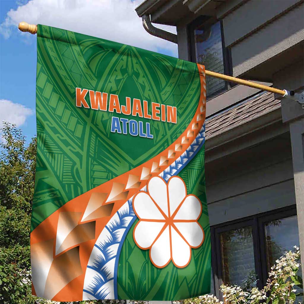 Marshall Islands Kwajalein Atoll Garden Flag Polynesian Tribal Tattoo LT05 - Polynesian Pride