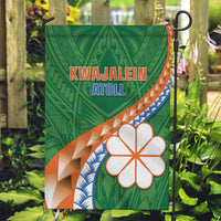 Marshall Islands Kwajalein Atoll Garden Flag Polynesian Tribal Tattoo LT05 Garden Flag Green - Polynesian Pride
