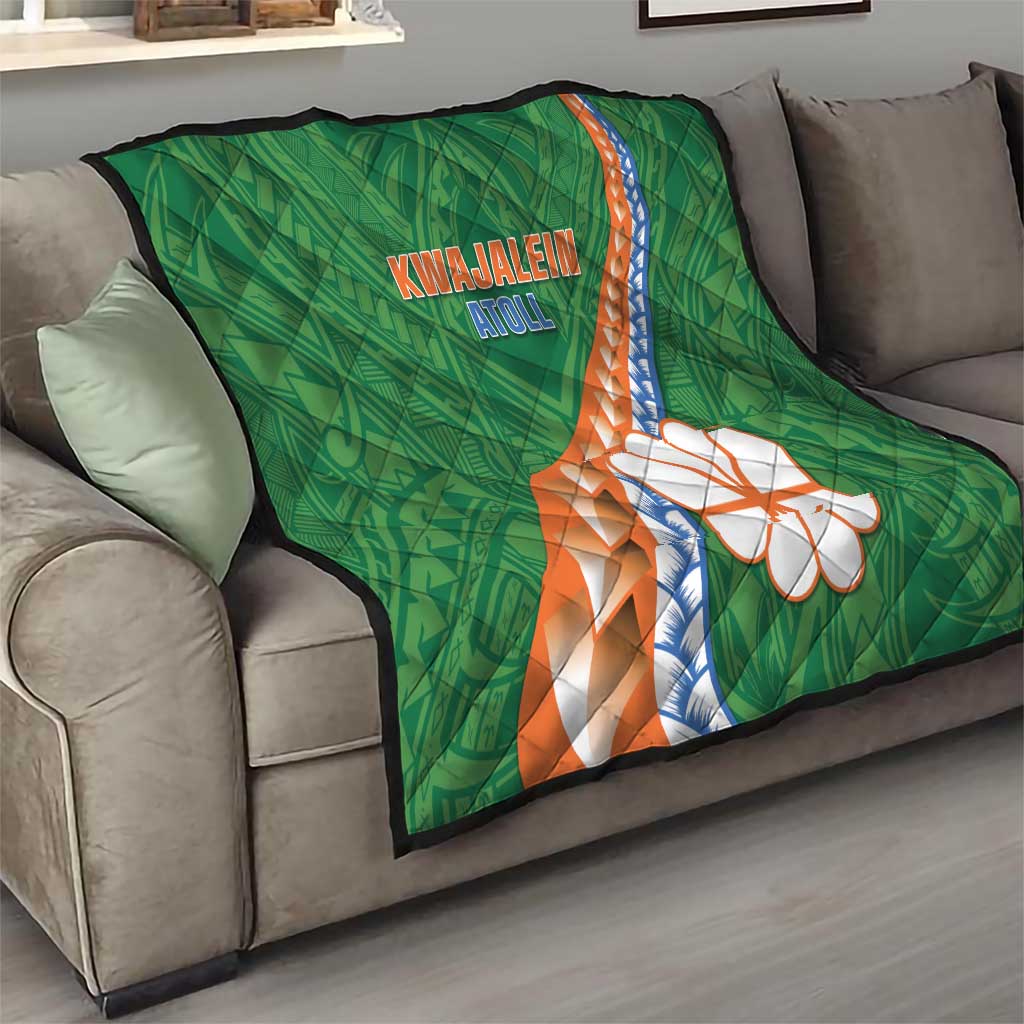 Marshall Islands Kwajalein Atoll Quilt Polynesian Tribal Tattoo LT05 - Polynesian Pride