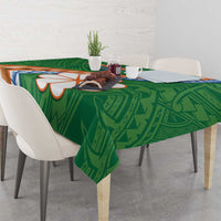 Marshall Islands Kwajalein Atoll Tablecloth Polynesian Tribal Tattoo LT05 - Polynesian Pride