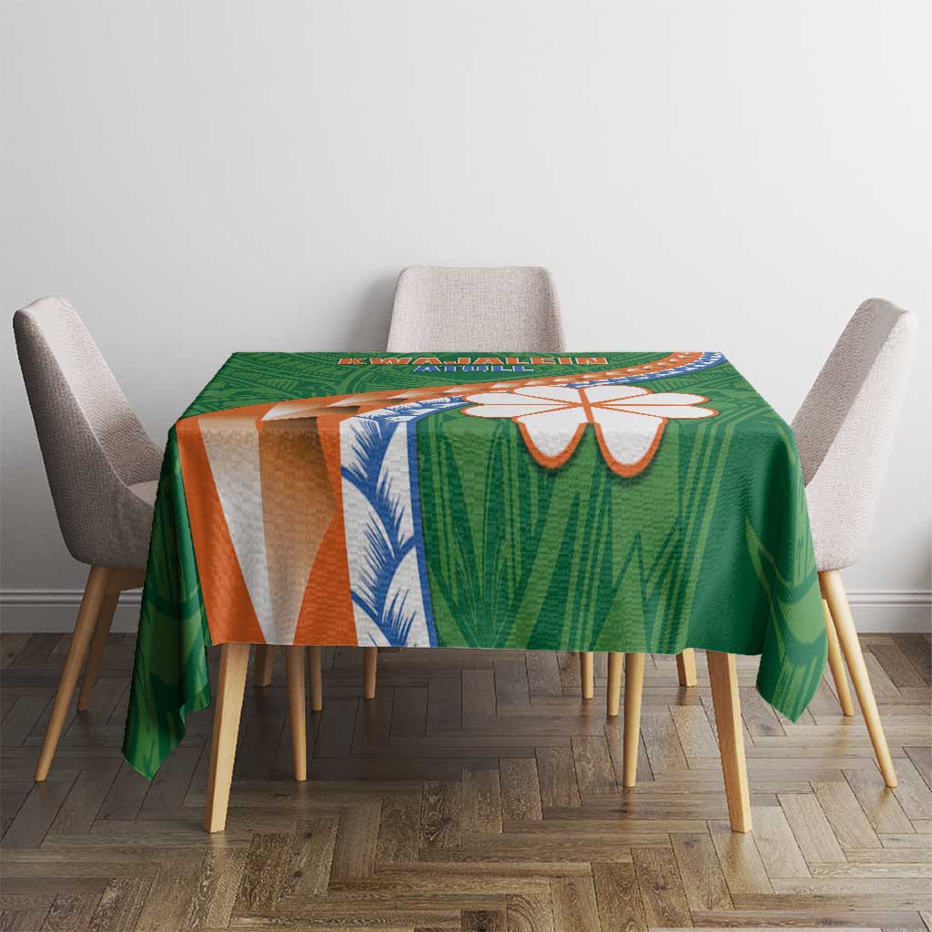 Marshall Islands Kwajalein Atoll Tablecloth Polynesian Tribal Tattoo LT05 - Polynesian Pride