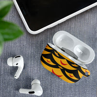 Hawaii Ahu Ula Inspired AirPods Case Black Version LT05 - Polynesian Pride