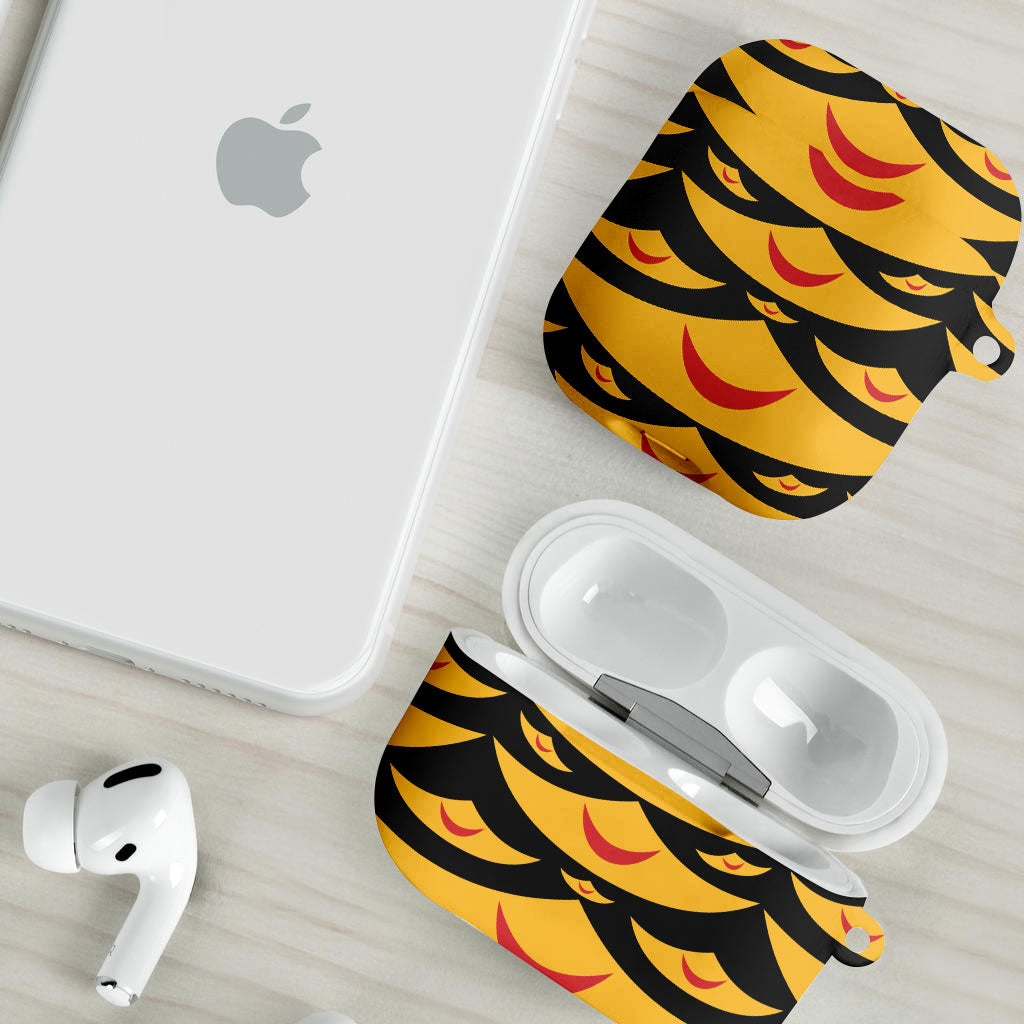 Hawaii Ahu Ula Inspired AirPods Case Black Version LT05 - Polynesian Pride