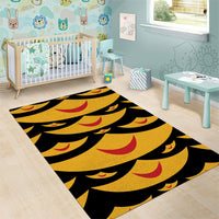 Hawaii Ahu Ula Inspired Area Rug Black Version LT05 - Polynesian Pride