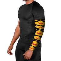 Hawaii Ahu Ula Inspired Arm Sleeves Black Version LT05 - Polynesian Pride