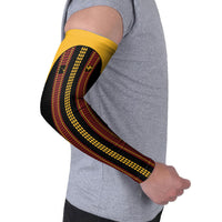 Hawaii Ahu Ula Inspired Arm Sleeves Black Version LT05 - Polynesian Pride
