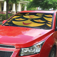 Hawaii Ahu Ula Inspired Auto Sun Shade Black Version LT05 - Polynesian Pride