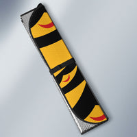 Hawaii Ahu Ula Inspired Auto Sun Shade Black Version LT05 - Polynesian Pride