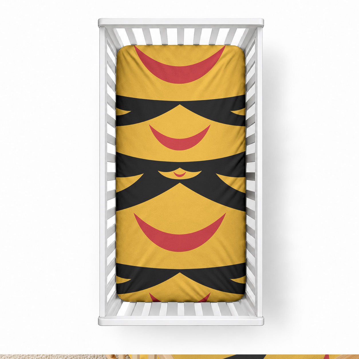 Hawaii Ahu Ula Inspired Baby Bed Cover Black Version LT05 28 × 52 in Black - Polynesian Pride