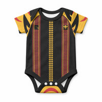 Hawaii Ahu Ula Inspired Baby Onesie Black Version