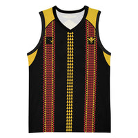 Hawaii Ahu Ula Inspired Basketball Jersey Black Version LT05 Unisex Black - Polynesian Pride