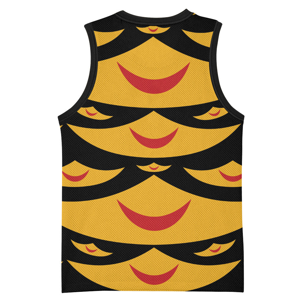 Hawaii Ahu Ula Inspired Basketball Jersey Black Version LT05 - Polynesian Pride