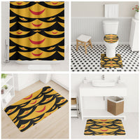 Hawaii Ahu Ula Inspired Bathroom Set Black Version LT05 - Polynesian Pride