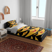 Hawaii Ahu Ula Inspired Bedding Set Black Version LT05 - Polynesian Pride