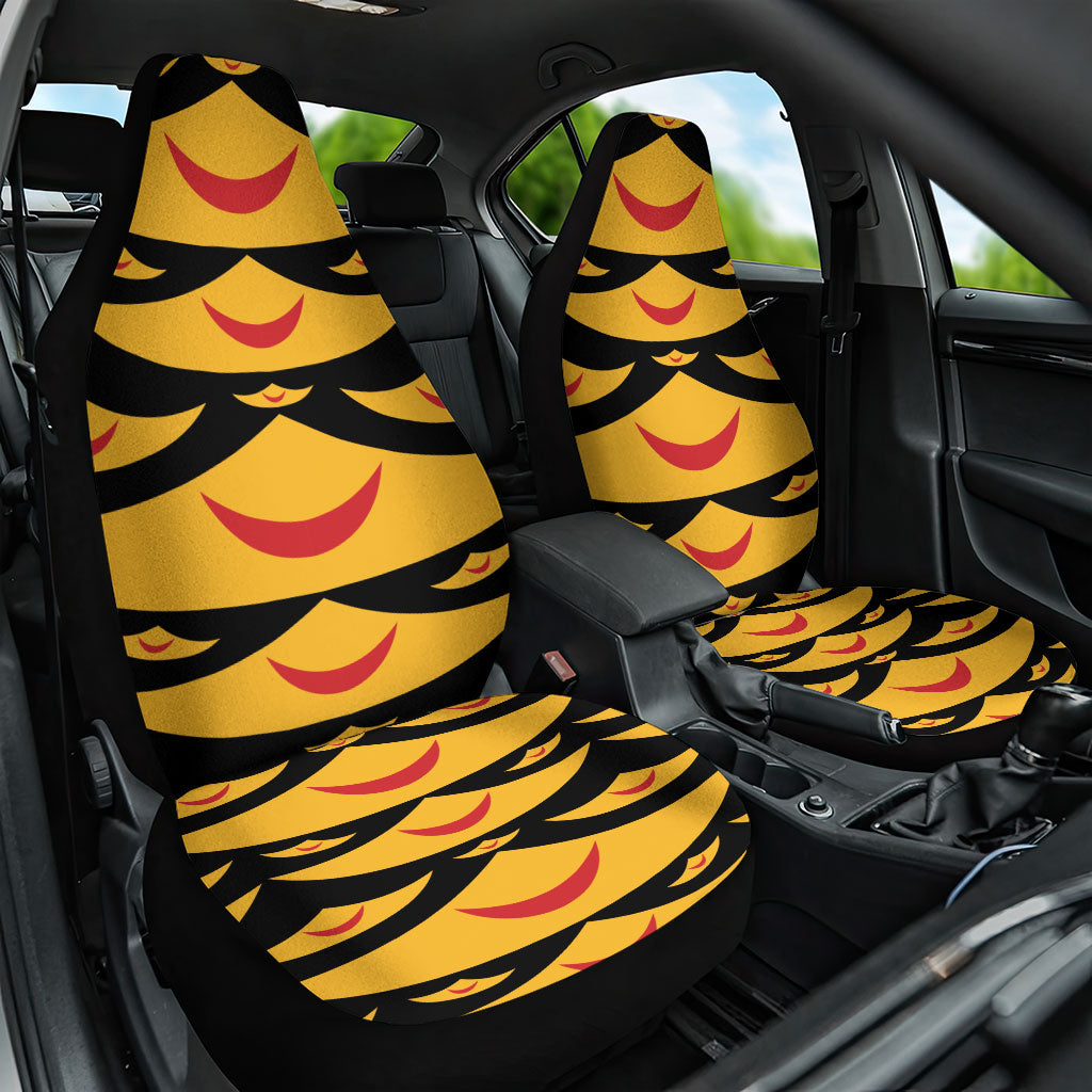 Hawaii Ahu Ula Inspired Car Seat Cover Black Version LT05 One Size Black - Polynesian Pride
