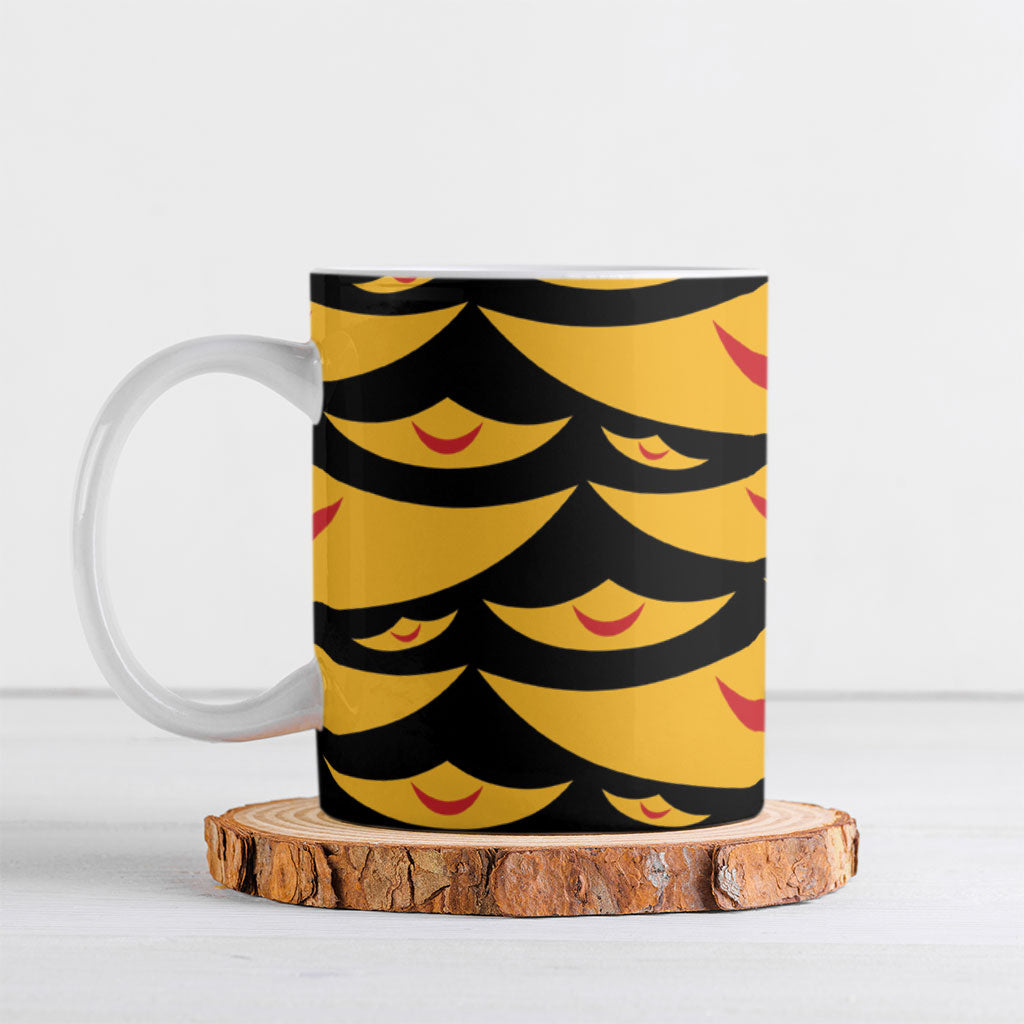 Hawaii Ahu Ula Inspired Ceramic Mug Black Version LT05 Black - Polynesian Pride