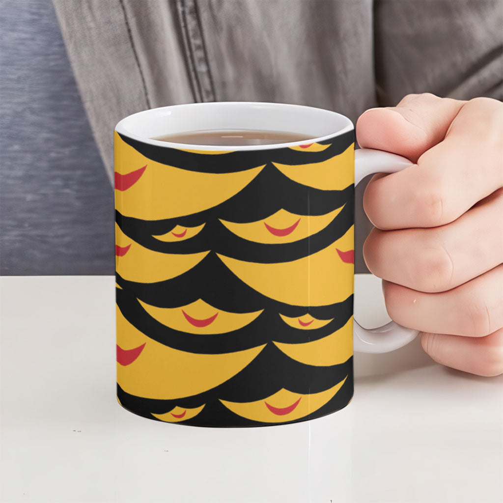 Hawaii Ahu Ula Inspired Ceramic Mug Black Version LT05 - Polynesian Pride