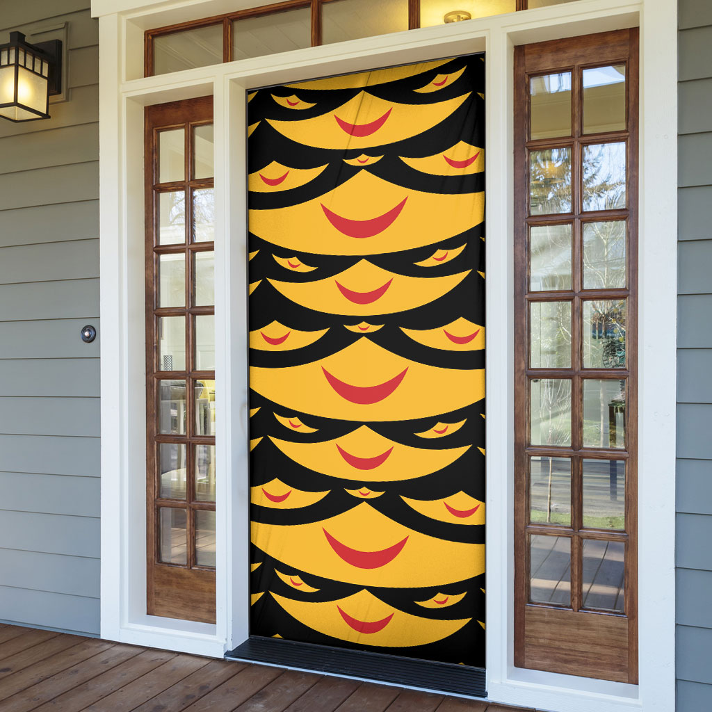 Hawaii Ahu Ula Inspired Door Cover Black Version LT05 - Polynesian Pride