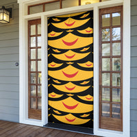 Hawaii Ahu Ula Inspired Door Cover Black Version LT05 - Polynesian Pride