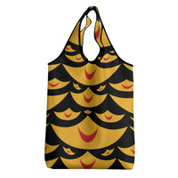Hawaii Ahu Ula Inspired Grocery Bag Black Version LT05 - Polynesian Pride