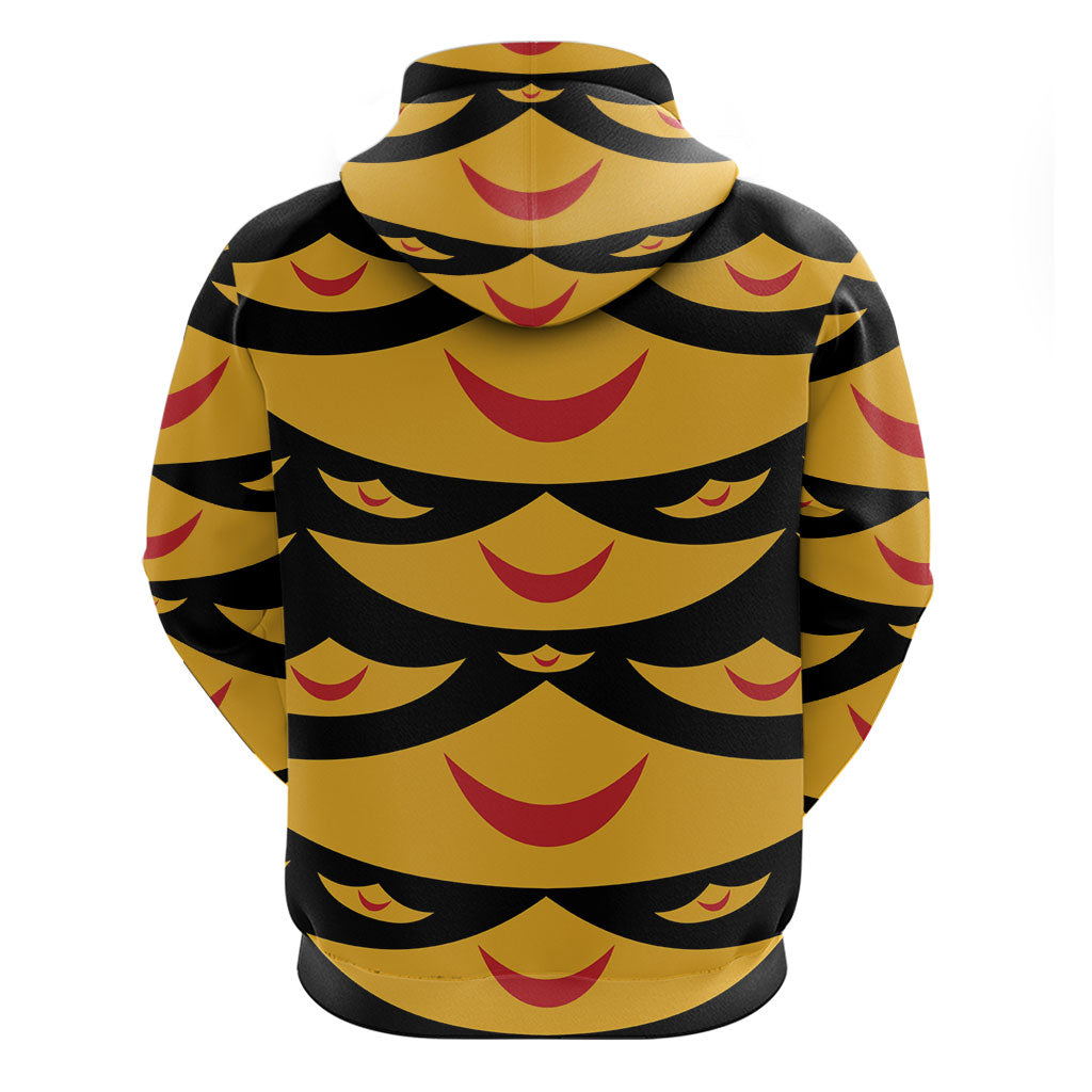 Hawaii Ahu Ula Inspired Hoodie Black Version LT05 - Polynesian Pride