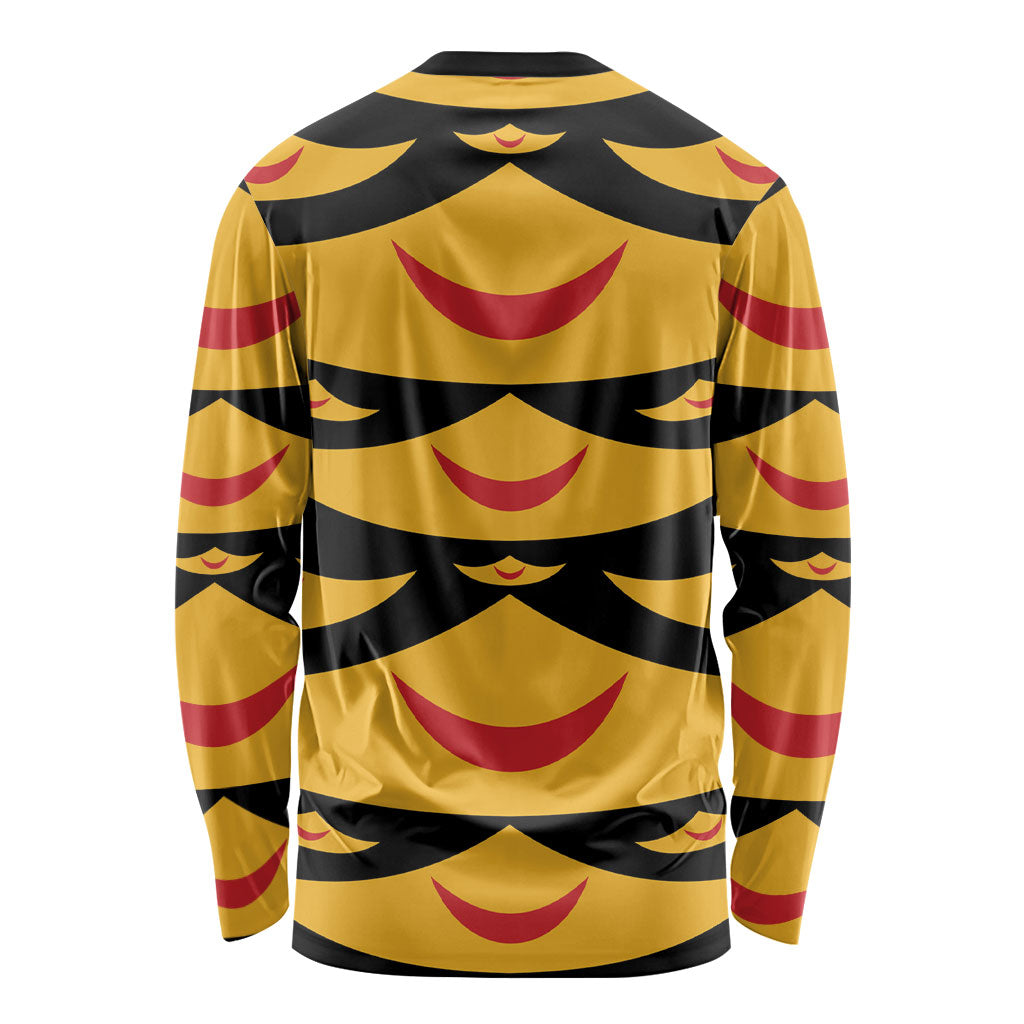 Hawaii Ahu Ula Inspired Long Sleeve Shirt Black Version LT05 - Polynesian Pride