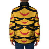 Hawaii Ahu Ula Inspired Padded Jacket Black Version