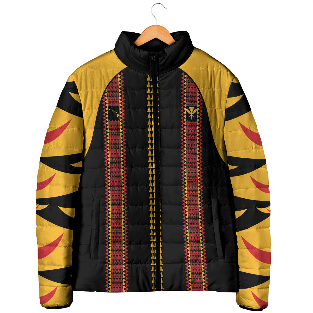 Hawaii Ahu Ula Inspired Padded Jacket Black Version