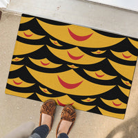Hawaii Ahu Ula Inspired Rubber Doormat Black Version LT05 - Polynesian Pride