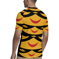 Hawaii Ahu Ula Inspired Rugby Jersey Black Version LT05 - Polynesian Pride