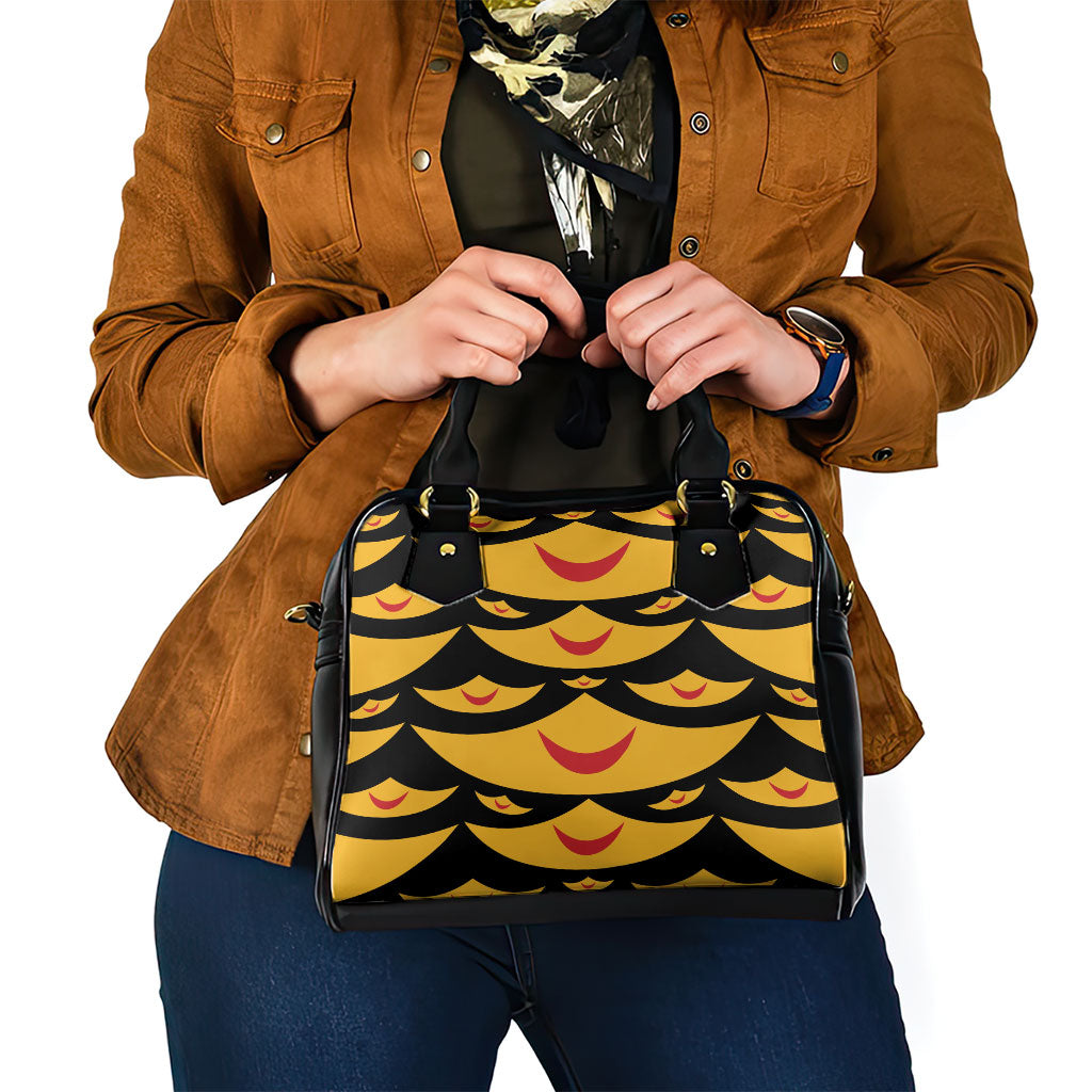 Hawaii Ahu Ula Inspired Shoulder Handbag Black Version LT05 - Polynesian Pride