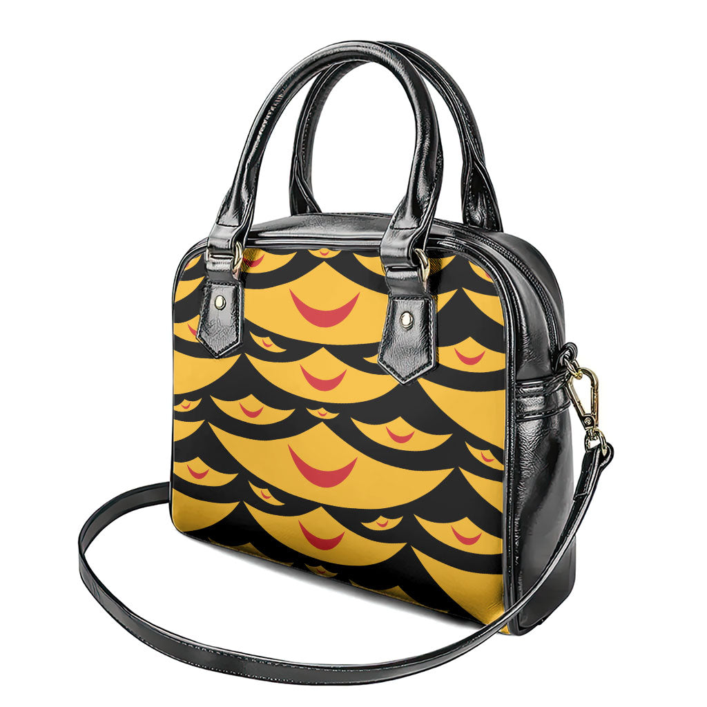 Hawaii Ahu Ula Inspired Shoulder Handbag Black Version LT05 - Polynesian Pride