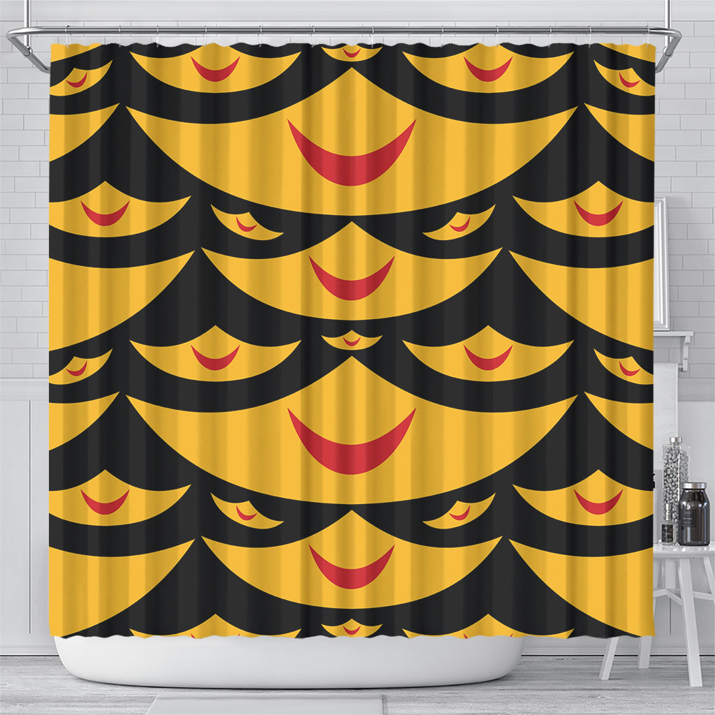 Hawaii Ahu Ula Inspired Shower Curtain Black Version LT05 - Polynesian Pride