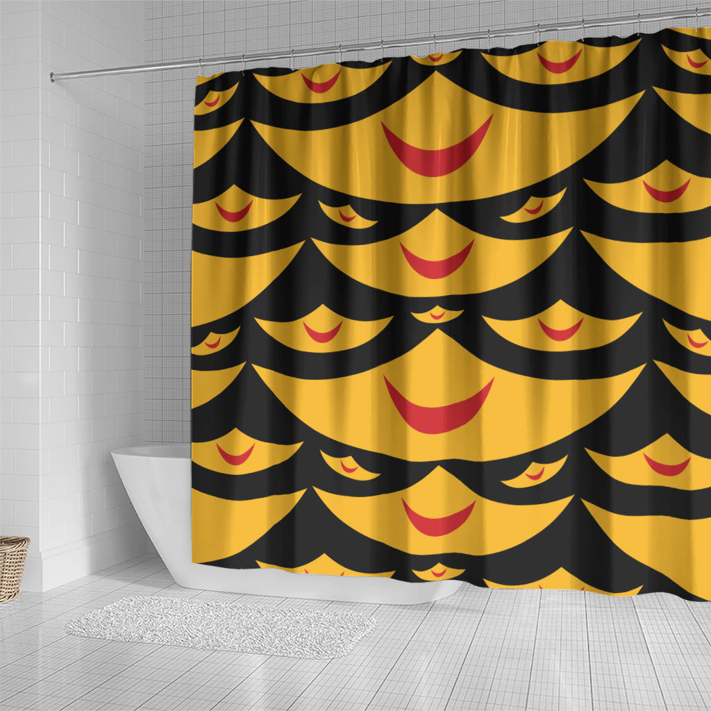 Hawaii Ahu Ula Inspired Shower Curtain Black Version LT05 - Polynesian Pride