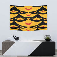 Hawaii Ahu Ula Inspired Tapestry Black Version LT05 - Polynesian Pride