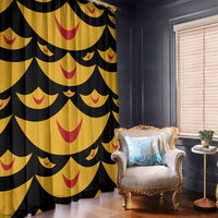 Hawaii Ahu Ula Inspired Window Curtain Black Version LT05 - Polynesian Pride