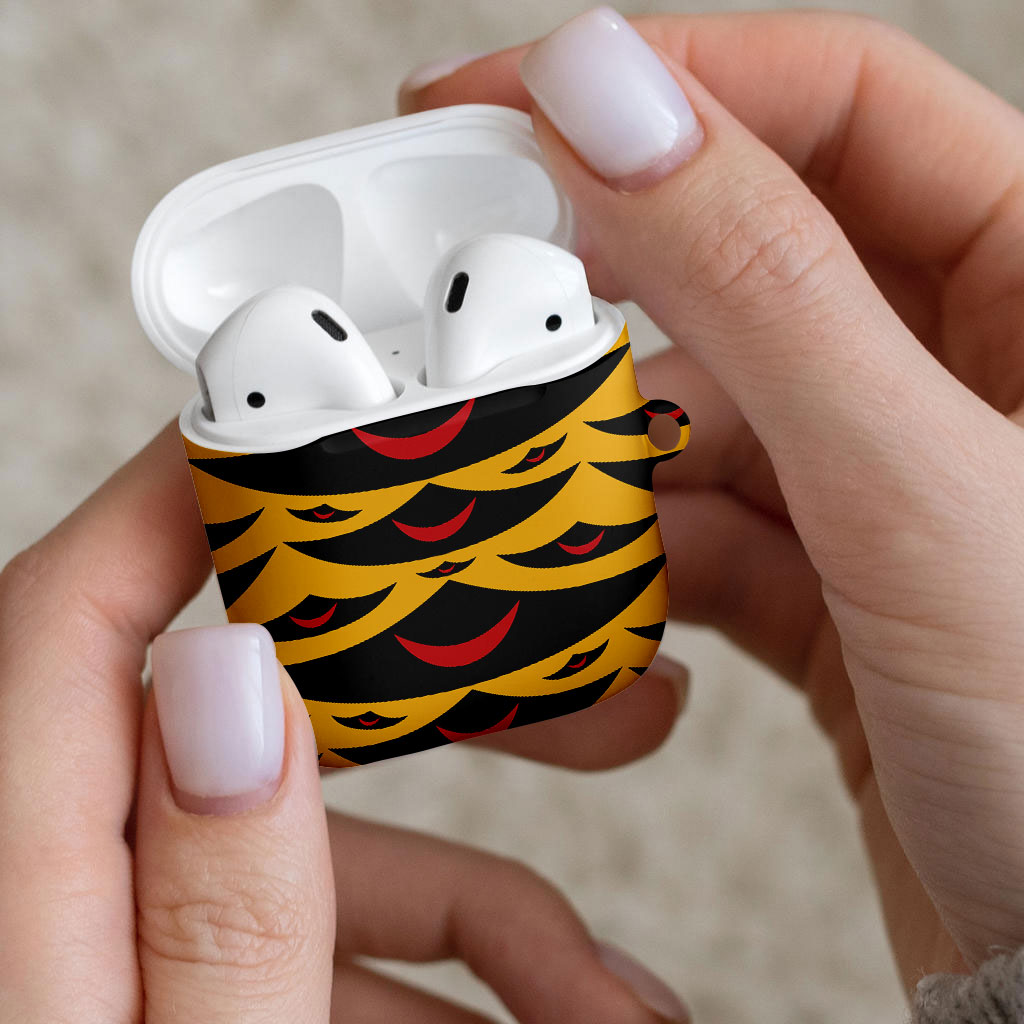 Hawaii Ahu Ula Inspired AirPods Case Yellow Version