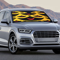 Hawaii Ahu Ula Inspired Auto Sun Shade Yellow Version