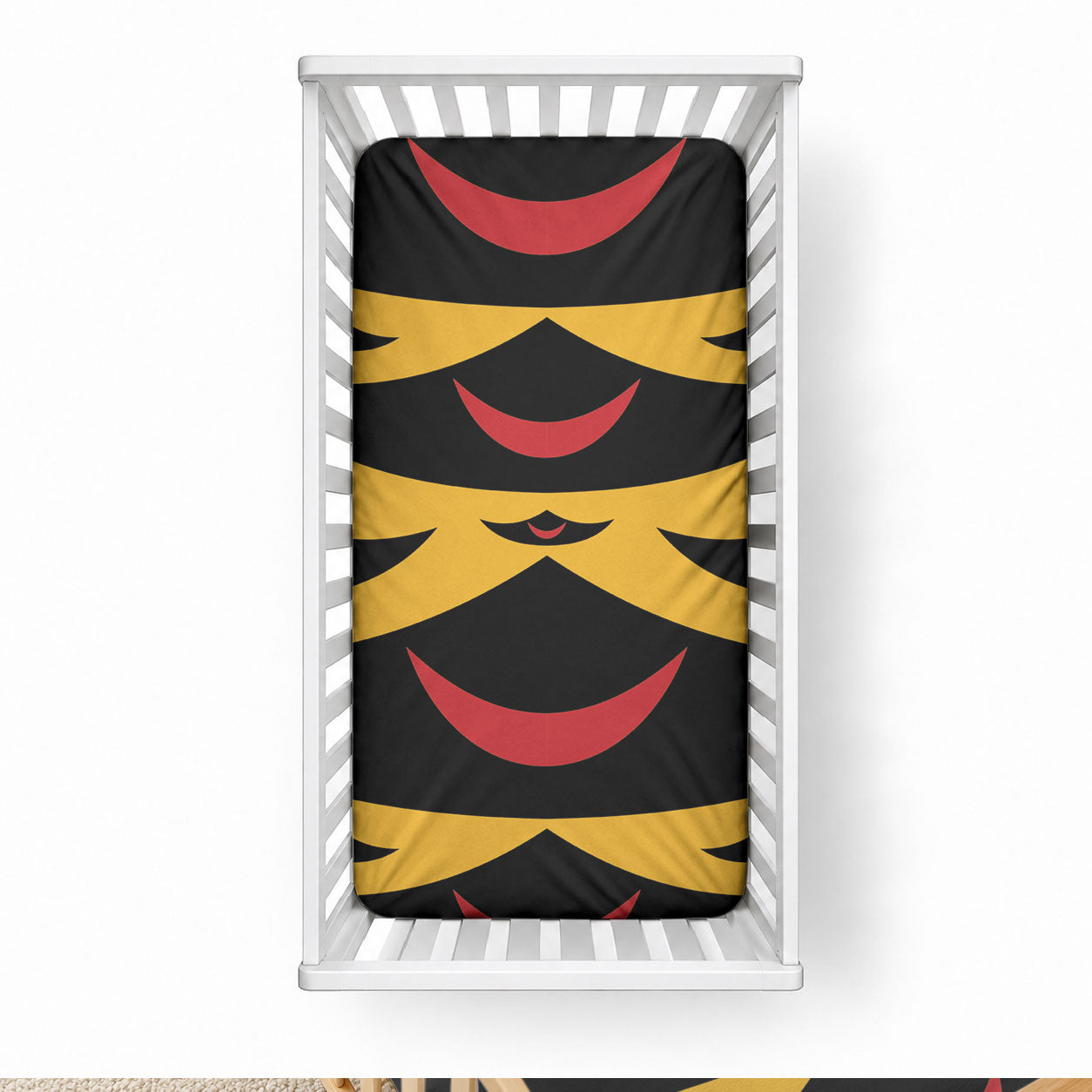 Hawaii Ahu Ula Inspired Baby Bed Cover Yellow Version LT05 28 × 52 in Yellow - Polynesian Pride
