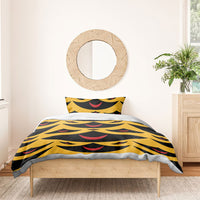 Hawaii Ahu Ula Inspired Bedding Set Yellow Version