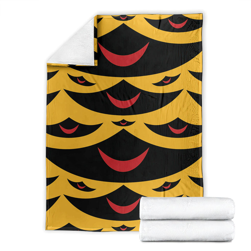 Hawaii Ahu Ula Inspired Blanket Yellow Version