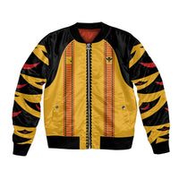 Hawaii Ahu Ula Inspired Bomber Jacket Yellow Version