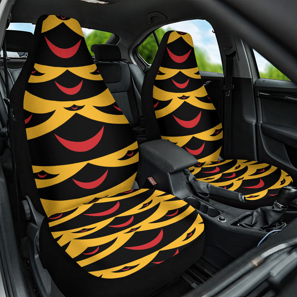Hawaii Ahu Ula Inspired Car Seat Cover Yellow Version