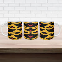Hawaii Ahu Ula Inspired Ceramic Mug Yellow Version