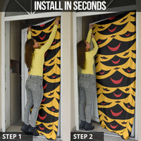 Hawaii Ahu Ula Inspired Door Cover Yellow Version